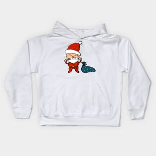 Happy Santa Kids Hoodie